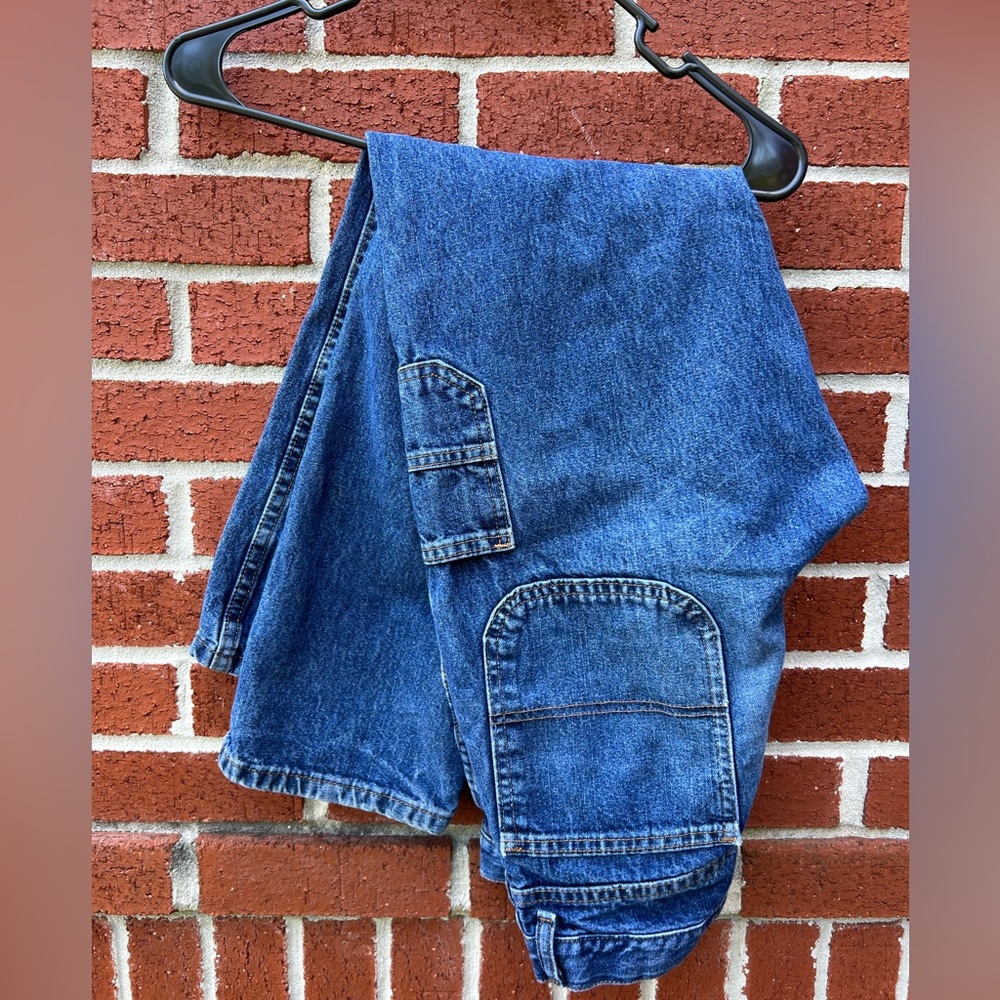 Adjustable mid to high rise jeans